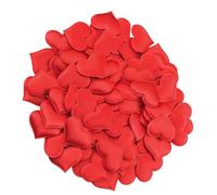 SUPVOX Confettis Cœur en Éponge 3 Cm Lot 300 Pièces Rouges Décoration de Table Romantique Saint-Valentin, Mariage, Fête D’Anniversaire, Décorations D’Amour pour Couples