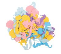 SUPVOX Confettis Thème des Sirènes 300 Pièces Multicolores en Papier pour Décoration de Mariage, Fête d'anniversaire et Événements Festifs, Confettis Décoratifs pour Fêtes et Artisanat