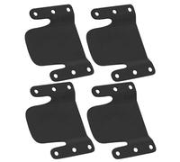 SUPVOX Connecteurs de Canapé d'angle en Fer Noir, Lot de 2 Pièces, Fixation Robuste pour Meubles Sectionnels, Clips Universels pour Canapé Modulable, Pièces de Connexion pour Salon