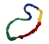 SUPVOX Corde Élastique Colorée pour Garçon Fille Bande Extensible Résistante pour Jeux de Groupe Activité Physique Extérieure Renforcement Coordination et Esprit Déquipe