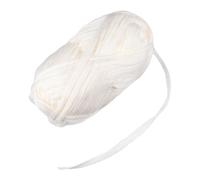 SUPVOX Cordon Tressé Coton 1 Rouleau, Fil Plat pour Tricotin Manuel, Bandes de Tissu pour Tricot Débutant, Couture et Décoration Intérieure