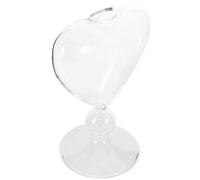 SUPVOX Coupe à Vin en Verre de Forme de Cœur Unique et Créative, et Pratique pour Cocktail et Usage Domestique