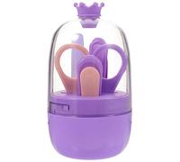 SUPVOX Coupe-ongles Pour Garçon Fille Avec Kit De Soins Coupe-ongles Anti-clips Pour Nourrisson Ensemble De Manucure Pour Garçon Fille Coffret De Rangement Inclus