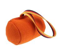 SUPVOX Coussin à Mâcher pour Chien Grand Format Résistant aux Morsures, Accessoire de Dressage Canin Cylindrique Orange, Interactif pour Entraînement et Correction Comportementale