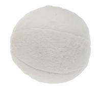 SUPVOX Coussin Boule Peluche Doux et Moelleux Décoration et Lit Housse Détachable Facile à Nettoyer Coussin Décoratif Polyvalent pour Salon et Hôtel Style Simple et Confortable