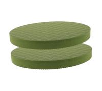 SUPVOX Coussin de Genoux et Coudes pour Yoga Vert en Eva, Tapis de Soutien Antidérapant Léger, Petit Format, Paire pour Pilates et Exercices au Sol, Équipement Fitness Intérieur