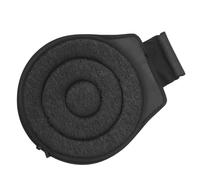 SUPVOX Coussin de siège auto pivotant à 360° antidérapant noir double anneau, coussin rotatif portable souple pour conducteur, femme enceinte, bureau et maison, compatible majorité des sièges
