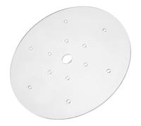 SUPVOX Couvercle Rond D’Aquarium en Acrylique Transparent 15 Cm, Plaque Anti-Saut pour Réservoir, Couvercle Réutilisable pour Terrarium et Bocal à Poissons, Protection Solide