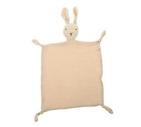 SUPVOX Couverture De Sécurité En Coton Pour Bébé Serviette Apaisante Jouet Lapin Peluche Pour -né Et Tout-petit