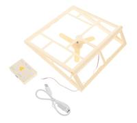 SUPVOX Couvre Toit Miniature pour Maison de Poupées Kit DIY Plastique Poussière pour Protéger Vos Intérieurs Accessoire de Décoration pour Miniatures et Bricolage
