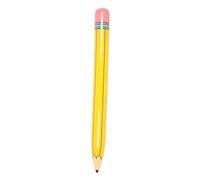 SUPVOX Crayon Géant Gonflable PVC pour Décoration Salle de Classe et Fêtes Accessoire Rentrée Scolaire Design Amusant Facile à Gonfler Retirer Jaune