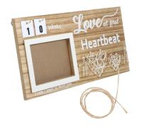 SUPVOX décor de pépinière Nursery décorations de Cadre à cadres de bébé pour les photos cadre d'affichage photo de bébé de shower en bois