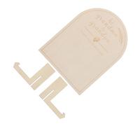 SUPVOX Décoration De Grossesse Bois Panneau Annonce De Naissance Plaque De Suivi Cadre Photo Souvenir Étape Importante