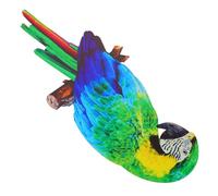 SUPVOX Décoration Toucan Suspendue Métallique Pour Intérieur, Ornement Décoratif Oiseau Toucan Coloré, Objet D’art Mural Unique, à Suspendre Murale Pour Salon Et Chambre