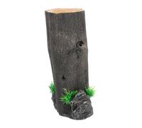 SUPVOX Décoration Tronc D Arbre Réaliste pour Aquarium et Terrarium Tronc Creux Résine Cachette Naturelle pour Poissons et Reptiles Installation Facile sans Entretien Ornement pour Eau