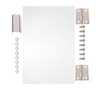 SUPVOX Déflecteur pour Machine à Pop-corn en Pvc Épais 36,3 X 21,5 Cm, Panneau Transparent Résistant à L'usure, Accessoire de Protection Domestique pour Appareil à Popcorn, Usage