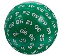 SUPVOX Dés À Cent Faces Dés À Pois Colorés Dés Numériques Jeu De Table Dés avec Dés Jeu De Dés Jeu D'Extérieur D100 Dés d'apprentissage Dés Colorés Petits Dés Cubes en Acrylique