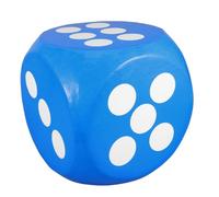 SUPVOX Dés Géants Mousse Colorés pour Activités Extérieures et Jeux Garçon Fille Safe et pour Tout Petits Dés Jumbo pour Fêtes et École
