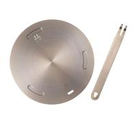 SUPVOX Diffuseur de Chaleur en Acier Inoxydable pour Cuisson, Convertisseur pour Plaque Induction Transfert de Chaleur Uniforme, Adapté Cuisine Gaz