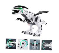 SUPVOX Dinosaure Électrique à Pulvérisation Et Ornement Décoratif pour Garçon Et Filles Grand Format Blanc, Jouet Éducatif Mécanique à Effet Brouillard, Présent pour Chambre Et Bureau