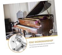 SUPVOX Dispositif de Chute pour Piano Protection des Doigts Tampon de Couverture Piano Amortisseur Extérieur et Facile à Installer Couleur Aléatoire Couleur Aléatoire