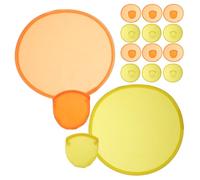 SUPVOX Disque Volant Pliable en Polyester 16 Pièces, Jeu D’extérieur | Garçon Fille et Enseignants, Usage Intérieur, Entraînement Chien, Format Léger à Emporter Couleur Aléatoire