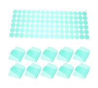 SUPVOX Disques de Ruban Adhésif Vert Résistant la Chaleur 20 Mm Ø, 1000 Pièces, Pastilles de Masquage Adhésives pour Peinture et Isolation Électrique, Ruban Adhésif de Protection Haute