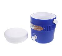 SUPVOX Distributeur de Boissons Isotherme 3,8l Bleu, Récipient Alimentaire avec Robinet pour Boissons Chaudes et Froides, Pichet Portable Camping, Pique-niques et Fêtes en Extérieur