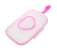 SUPVOX Distributeur De Lingettes Forme De Cœur Étui Portable Pour Lingettes De Conteneur De Voyage Et Compact