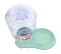 SUPVOX Distributeur d'eau Automatique 3,8L pour Animaux de Compagnie Abreuvoir Solide en Plastique Siphon à Ressort pour et Chiens