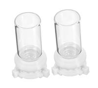 SUPVOX Distributeur pour Fourmis 10 ML, 2 Pièces en Plastique Solide, Stable Et Portable, Adapté à L'alimentation Et Hydratation des Fourmis