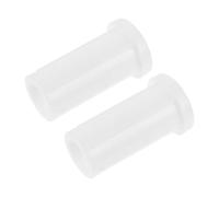 SUPVOX Douilles D'adaptation pour Siège de Bateau 2 Pièces en Plastique Renforcé Blanc, Insert de Piédestal Compatible Tubes 2,56 X 1,38 Pouces, Kit Léger pour Montage et Renforcement