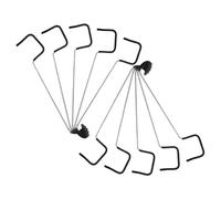 SUPVOX Écarteur de Branches pour Arbres Fruitiers 26 Cm Manchon Caoutchouc, Lot de 10 Outils Réglables pour Pliage et Modelage, Extenseur Robuste pour Jardinage et Entretien des