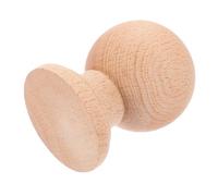 SUPVOX Embouts Bois Massif pour Tringles à Rideaux Embouts Décoratifs Bois Brut De Style Roman pour Décoration Intérieure