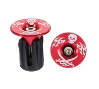 SUPVOX Embouts de Guidon en Alliage d'Aluminium pour Vélo de Route et VTT, 1 Paire, Butées de Prise Antidérapantes pour Usage Tout-Terrain