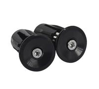 SUPVOX Embouts de Guidon VTT Noirs Bouchons de Poignée et Durables Accessoires pour Tout Terrain Montage Facile Lot