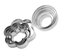 SUPVOX Emporte-pièces de Fête en Acier Inoxydable 10pcs Moules à Biscuits Réutilisables Faciles à Nettoyer pour Pâtisserie DIY la Cuisine Quotidienne