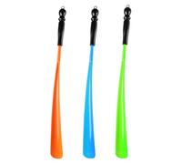 SUPVOX Ensemble de 3 Chausse-pieds en Plastique Colorés Pratiques et Portatifs, Longueur Optimale pour Personnes Âgées et Femmes Enceintes, Outil de Levage de Chaussures à Usage