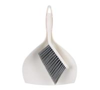 SUPVOX Ensemble Pratique Mini et Pp Nettoyage Pelle Balai en Blanc pour Facile à Utiliser, Compact Bureau et Animaux pour Poils et Poussières