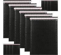 SUPVOX Enveloppes à Bulles Auto-Adhésives 26X32 4 CM 20 Pcs Noir Mat Sachet d'Emballage pour Protection Colis et Usage Bureau