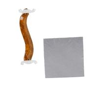 SUPVOX Épaulettes de Violon Ajustables Support Confortable et Chiffon de Nettoyage Accessoire Épaule Violon Lot