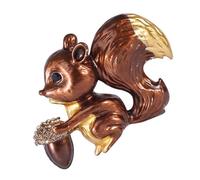 SUPVOX Épingle à Écureuil Marron Accessoire Décoratif Élégant et Unique en Alliage pour Garçon et Filles pour Garçon et Fille