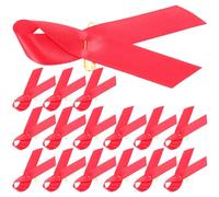 SUPVOX Épinglette 16 CM X 13 CM Symbole de Sensibilisation Sida Broche Réutilisable pour Collecte de Fonds et Activités Publiques Accessoire Portable pour Soutien et Prévention
