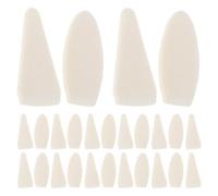 SUPVOX Éponges de Rechange pour Outils Dessin 2 Têtes Mousse Solide, Gomme à Croquis Précise pour Effacement Esquisse, Matériel de Dessin Professionnel pour Étudiants en Art et Examens