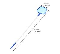 SUPVOX Épuisette de Piscine Aluminium Durable Filet pour Ramassage et Débris Nettoyage Étang et Bassin Extérieur