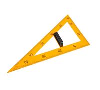 SUPVOX Équerre Magnétique 60° 40 Cm en Plastique Jaune pour Tableau Noir, Règle Triangulaire Pédagogique pour Enseignants, Outil de Dessin Scolaire Précis et Solide