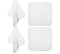 SUPVOX Étamine la Cuisine 4 Pièces Réutilisable en Mousseline Coton Ultra Fine, Lavable, Filtre pour Tofu, Yaourt et Sauce, Accessoire la Cuisine Pratique pour Maison et Voyage