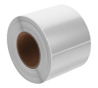 SUPVOX Étiquettes Autocollantes Matte Argenté 60x30 Mm Rouleau 1000 Pcs Adhésif Permanent Papier Pet Résistant Huile pour Bureau Expédition et Organisation