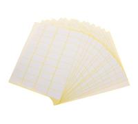 SUPVOX Étiquettes de Prix Autocollantes Blanches 19x38 Mm, 600 Petites Étiquettes Faciles à Décoller, Adhésif Puissant pour Tarification, Classement et Organisation en Bureau ou Commerce