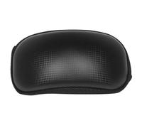 SUPVOX Étui Rigide pour Lunettes de Ski en Cuir PU Noir avec Fermeture Éclair, Protection Anti-Chocs et Rayures, Conteneur Compact pour Rangement Sécurisé de Lunettes de Sport et Neige,